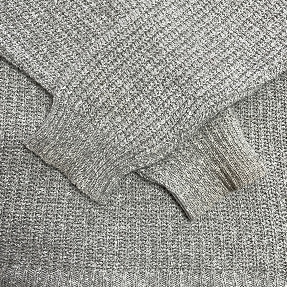 Grey Crew Neck Knitted Sweater Nordstrom Rubbish - Picture 7 of 10